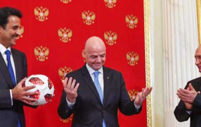 Russia transfers World Cup hosting duties to Qatar