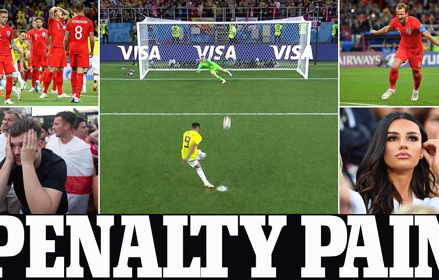 World Cup: England win 4-3 on penalties