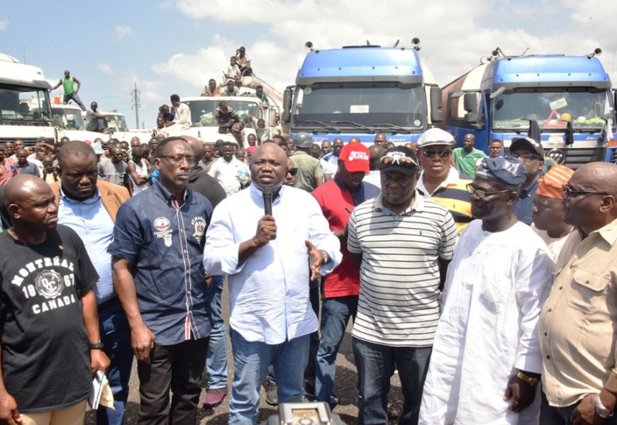 Apapa Congestion: Ambode flags off expansion of Orile tanker terminal