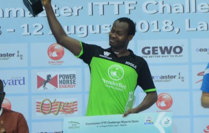 Aruna Quadri is 2018 ITTF Challenge Nigeria Open Champion