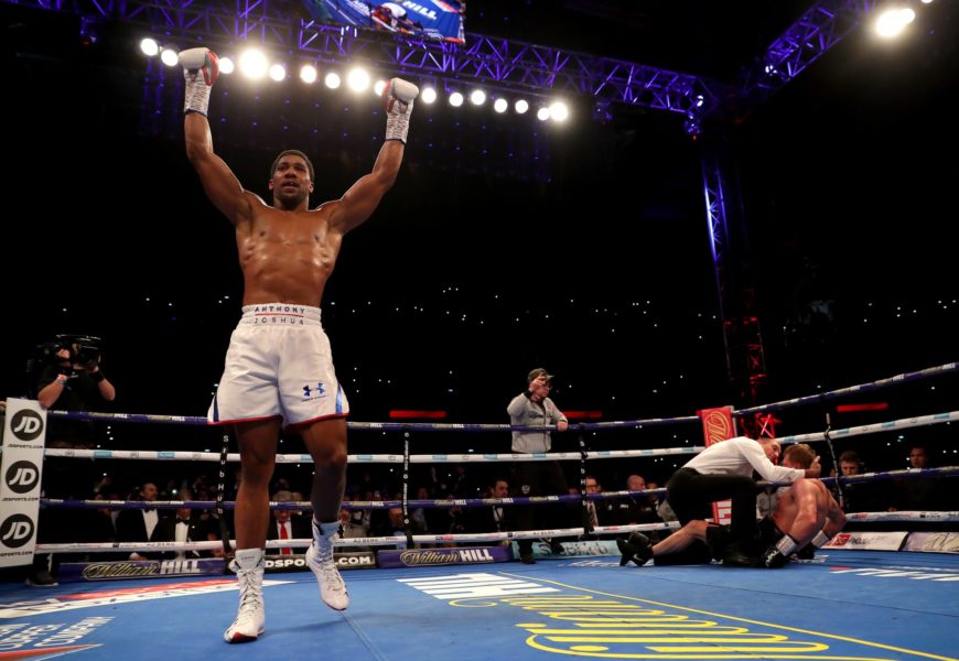 Breaking: Anthony Joshua wins in round seven by knockout