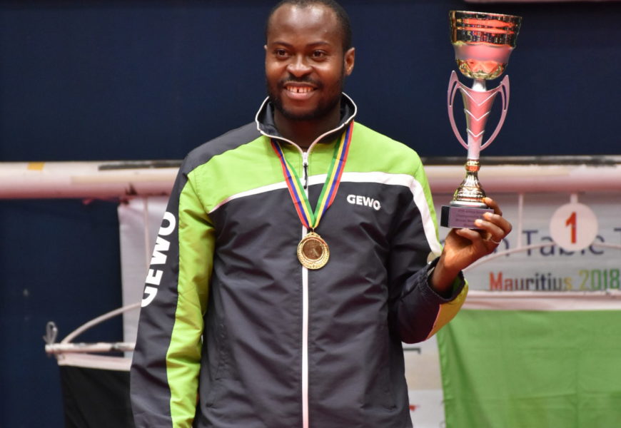 Aruna Quadri claims first ITTF African Championships title