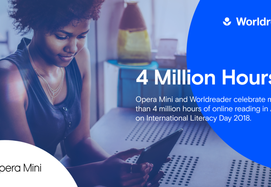 Africa Hits Four Million Hours of Online Reading on International Literacy Day – Opera, Worldreader