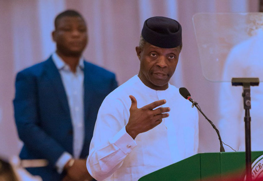 Osinbajo to Discuss Ease of Doing Business @ TAAC Forum