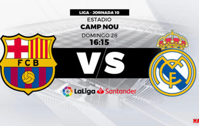 El Clasico Live: BARCELONA 5-1 REAL MADRID (Vidal, 87)