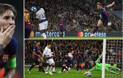 Messi at his mesmerising best as Barcelona put on a four-goal masterclass at Wembley