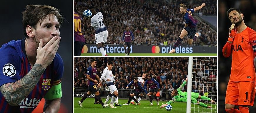 Messi at his mesmerising best as Barcelona put on a four-goal masterclass at Wembley