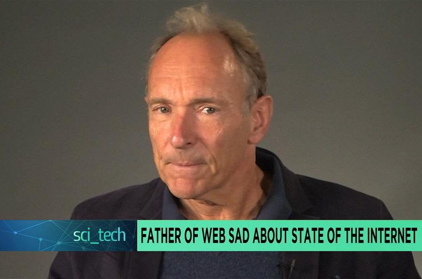 Father of WWW Sad about State of the Internet