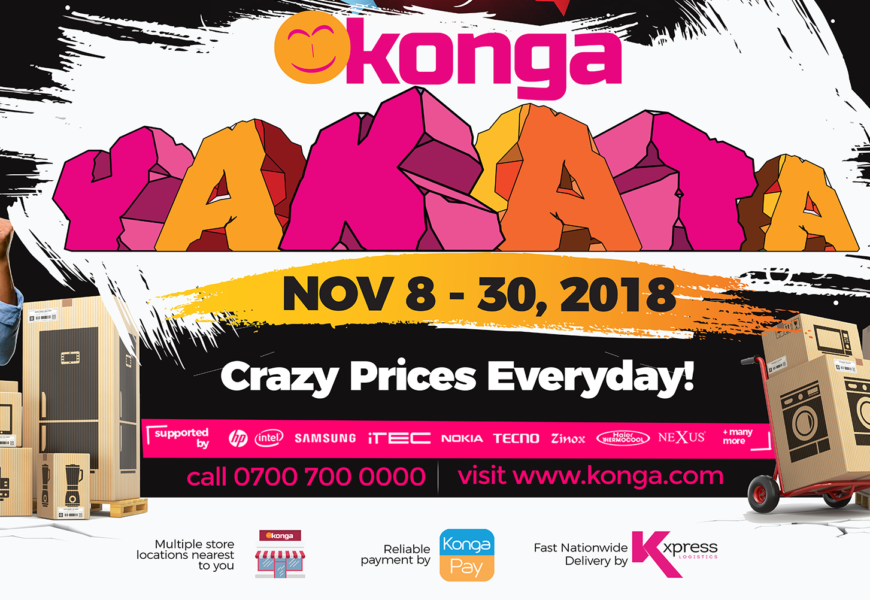 Konga Yakata: Shopping Extravaganza Goes Live Online, Offline in Nigeria