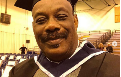 Don Jazzy’s father bags Bachelors degree