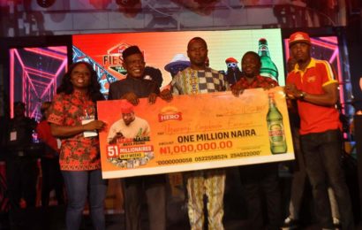 Hero Lager Gives N97M to Promo Winners