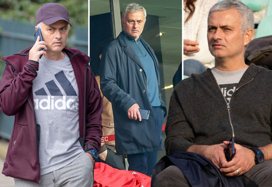 Mourinho’s phone hasn’t left his hand since he was sacked by Man Utd