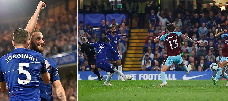 Live: Chelsea vs Burnley: Four Goals in First 20 minutes