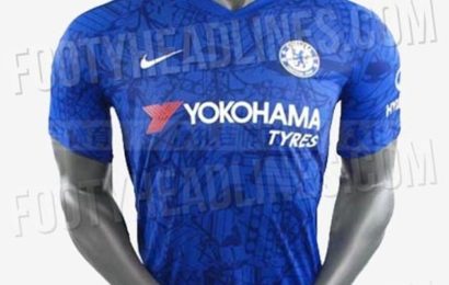 Football: Chelsea’s Home Kit for 2019-20 Season Leaked