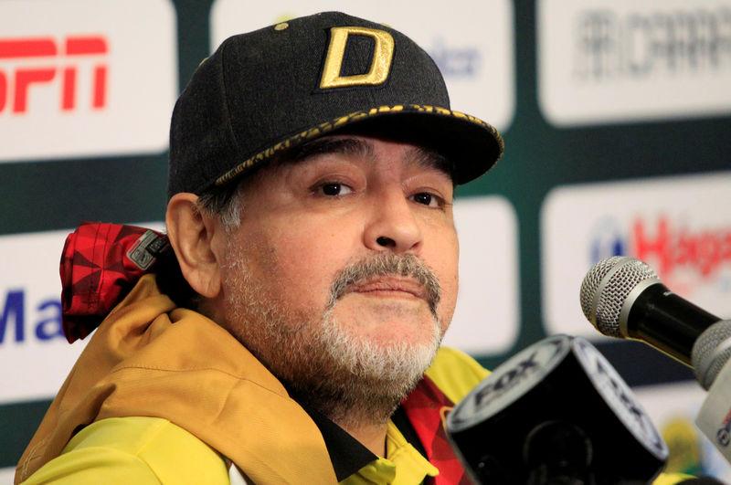 Maradona fined after dedicating win to Venezuela’s Maduro