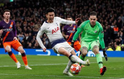 UCL: Son’s late winner gives Tottenham edge over Manchester City