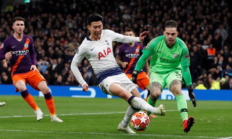 UCL: Son’s late winner gives Tottenham edge over Manchester City