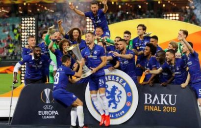 Europa League: Chelsea Lift Trophy with Awesome Jubilation