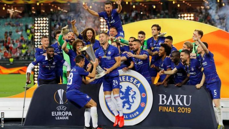 Europa League: Chelsea Lift Trophy with Awesome Jubilation