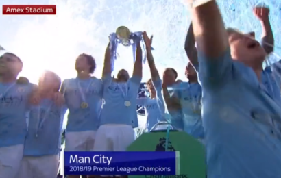 Premier League: Man City Crowned Champion, Liverpool finish second