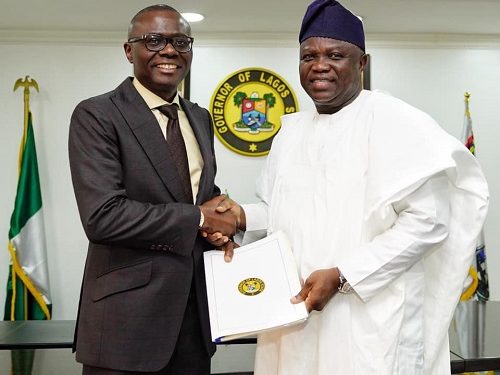 Breaking: Ambode hands over to Sanwo-Olu