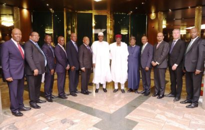 Buhari Meets Ecobank Pan African Board, Seeks Support for Agric-Nigeria Project