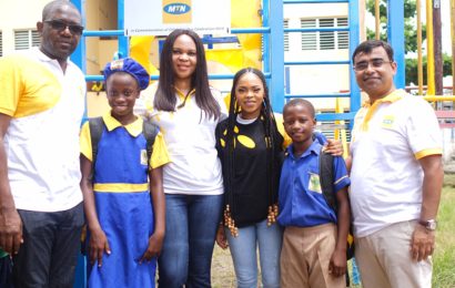 MTN Refurbishes Playgrounds for Children in Lagos