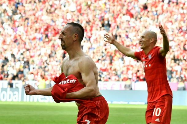 Crying game: Robben, Ribery bring tears as Bayern seal seventh successive title