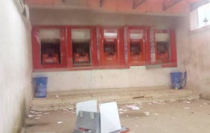 JUST IN: Panic as ATM Machines Catch Fire in Calabar