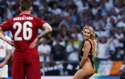 Champions League pitch invader sent flirty messages by Liverpool players