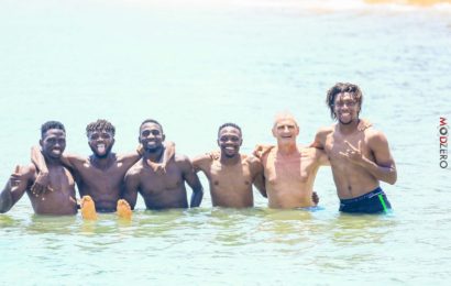 PHOTOS: Nigeria Players Snap ‘Hot’ Shots 2-Day to S/Africa AFCON Showdown