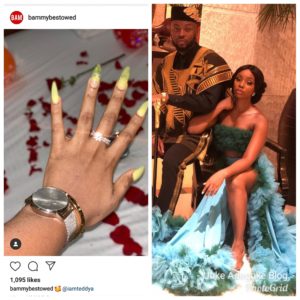 CONGRATULATIONS!!! Ex-BBNaija Housemates Teddy A, BamBam Engaged