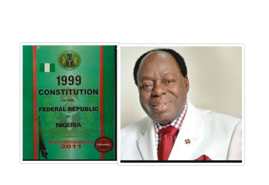 Why 1999 Constitution can’t solve Nigeria’s problems – Afe Babalola