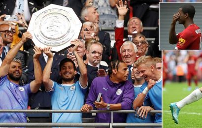 Manchester City beat Liverpool on penalties to win the Community Shield