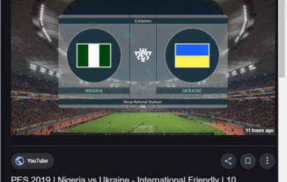Ukraine vs Nigeria: See Eagles at Dnipro Stadium in Video