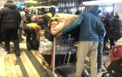 Xenophobia: Video Highlight as Nigerians Fleeing South Africa Land-in-Lagos