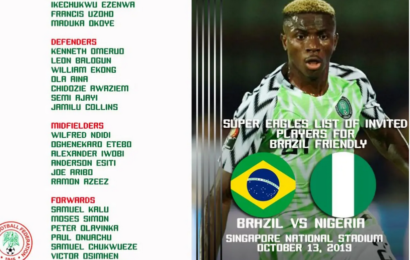 Why Nigeria vs Brazil is More Than a Friendly – Kanu