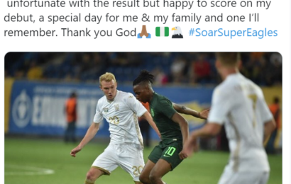 Joe Aribo Returns with Mixed Feelings after Debut for Nigeria