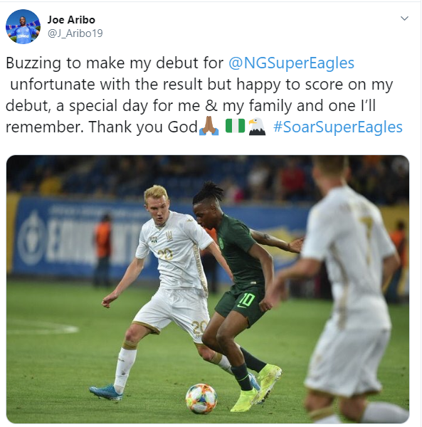 Joe Aribo Returns with Mixed Feelings after Debut for Nigeria