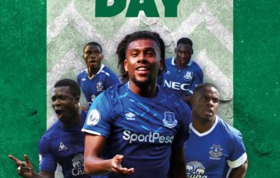 How Iwobi, Yobo, Amokachi, Aiyegbeni,  Anichebe Made Everton Celebrate Nigeria @59