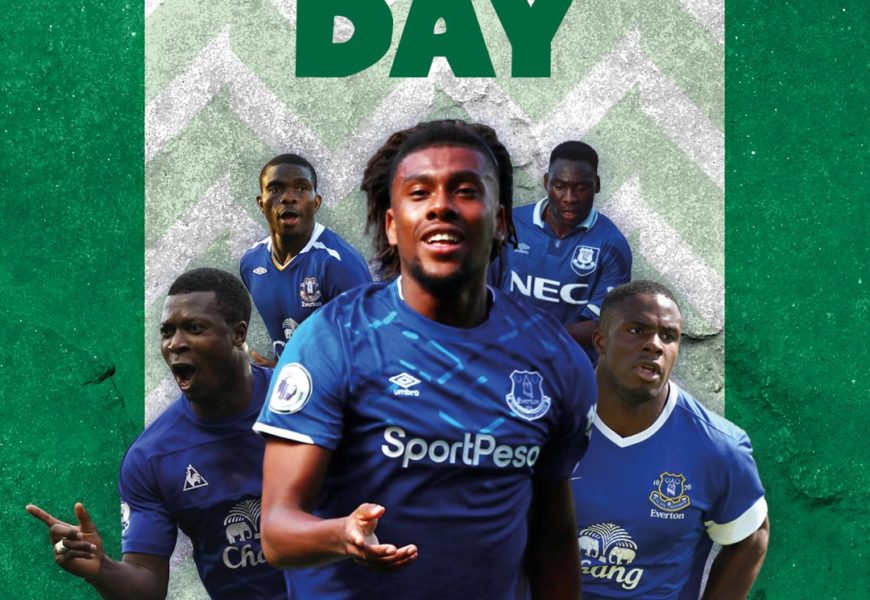 How Iwobi, Yobo, Amokachi, Aiyegbeni,  Anichebe Made Everton Celebrate Nigeria @59