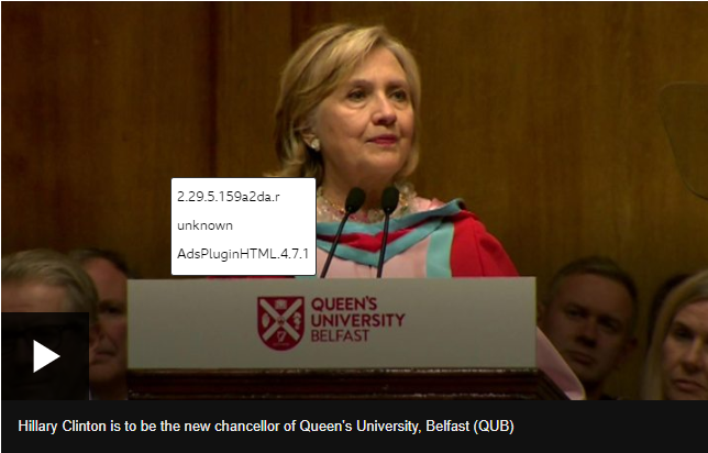 Queen’s University Belfast, on Thursday, announced the appointment of U.S. politician, Hillary Clinton, as its new Chancellor.