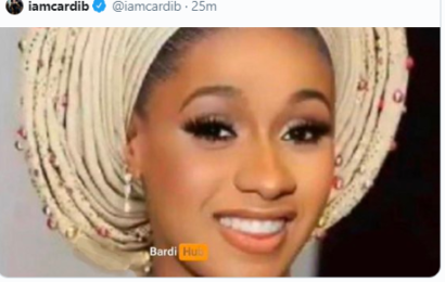 Update: Cardi B Picks a Nigerian Tribe Already – See Photo